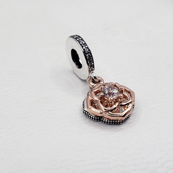 ⚘️Authentic Pandora ROSE DANGLE CHARM🎁 - Picture 7 of 7